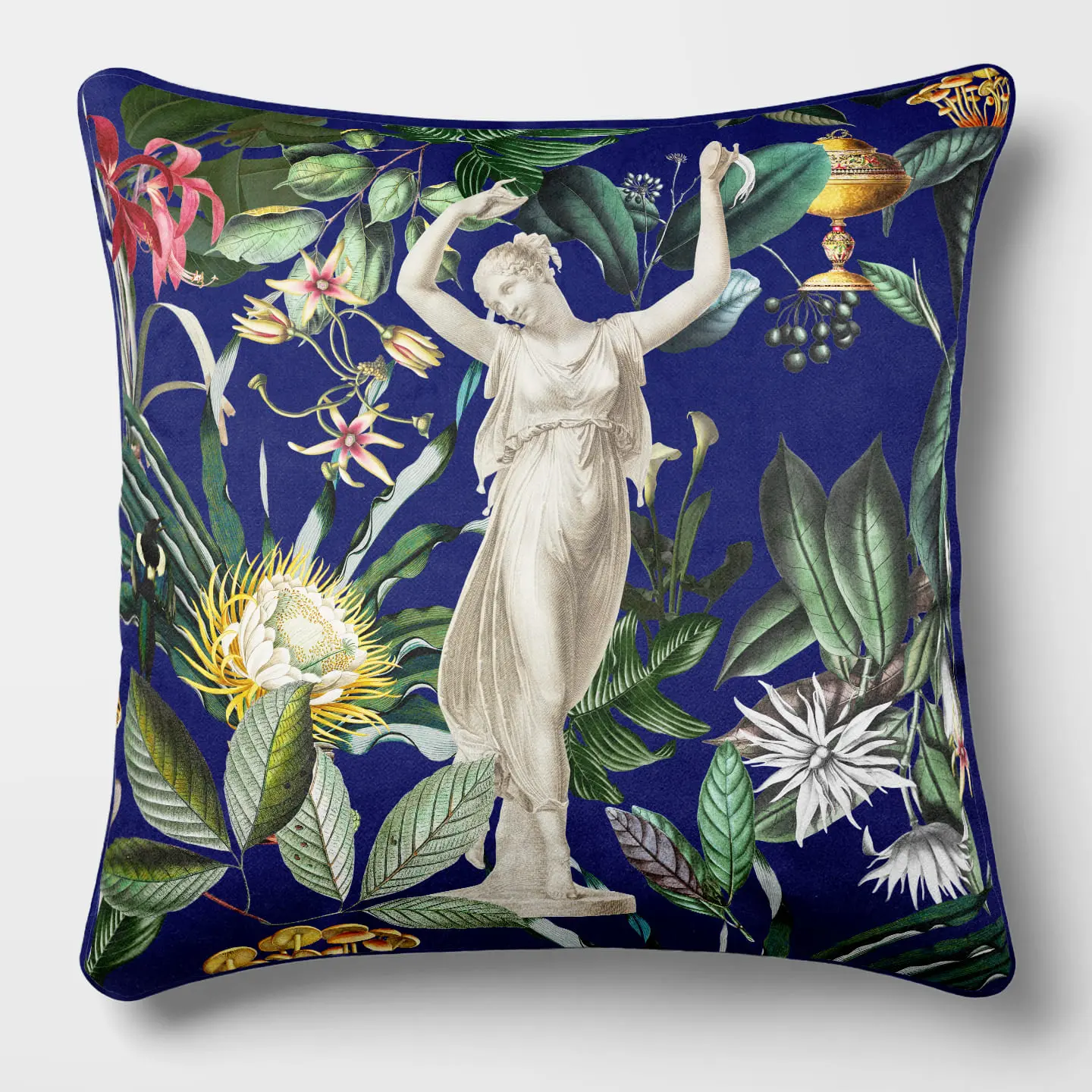 Square Velvet Pillow – Elysian Garden 2