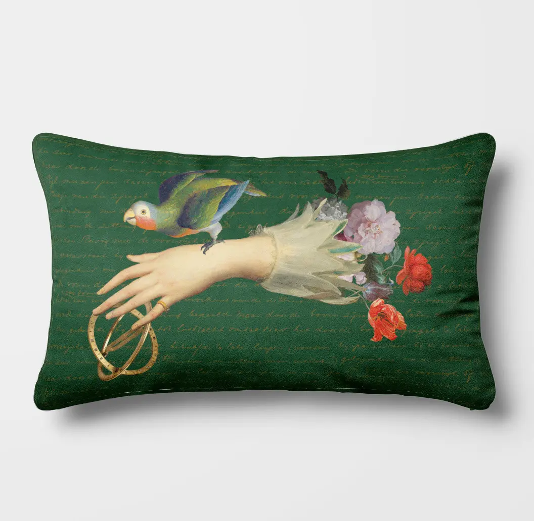 coussin botanical garden 30x50 vert