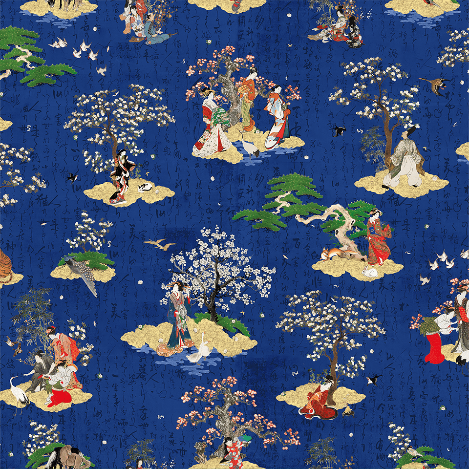 elegance of edo bleu