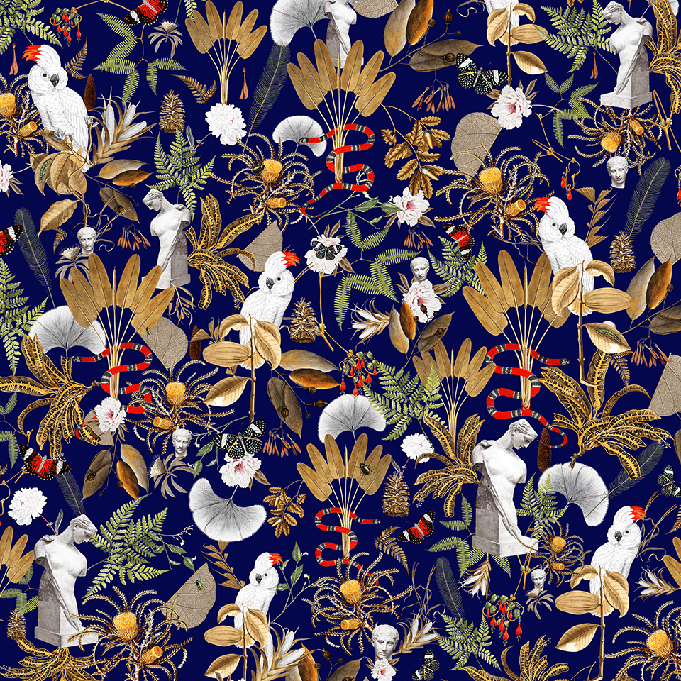 serpentine serenity bleu