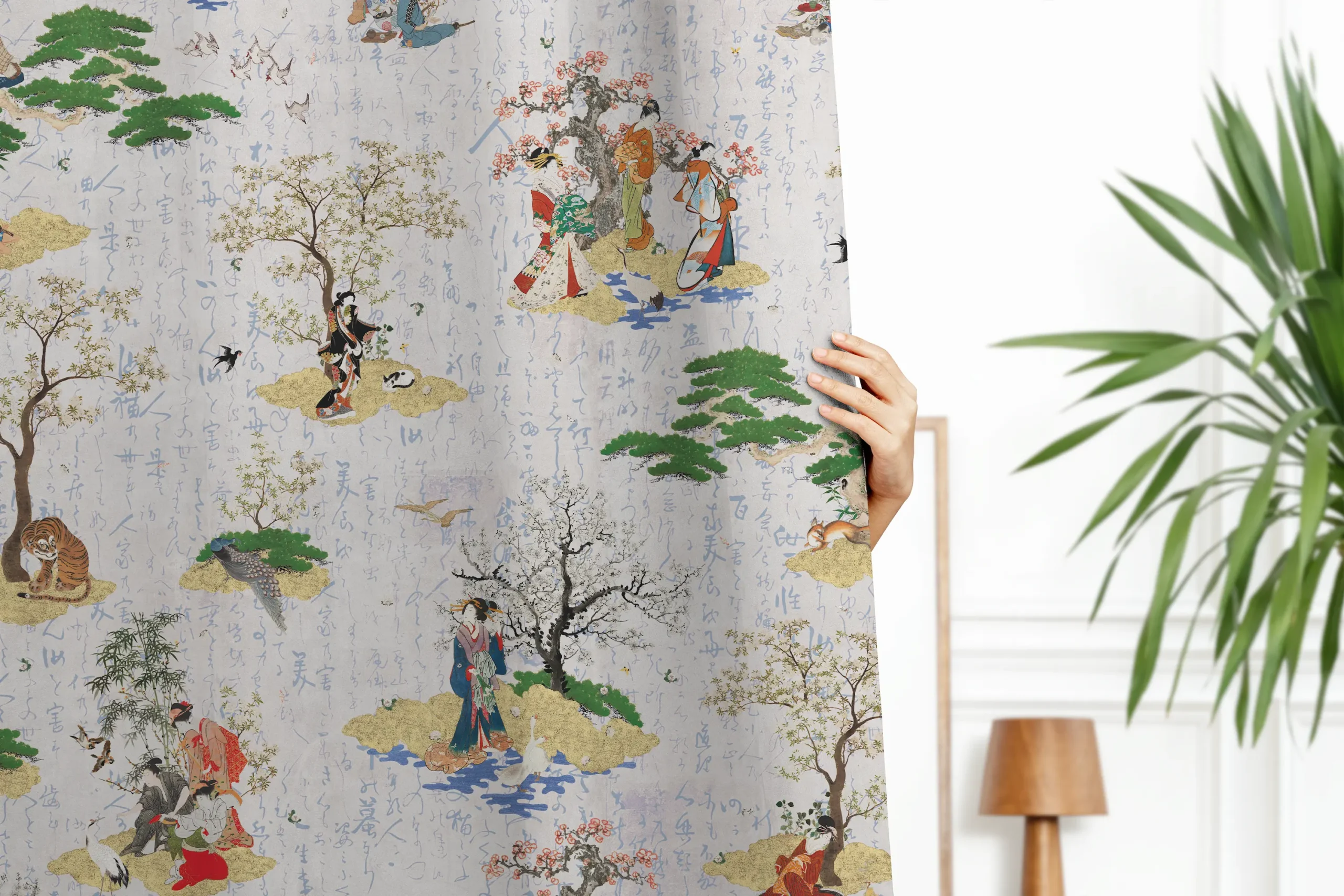 curtain elegance of edo