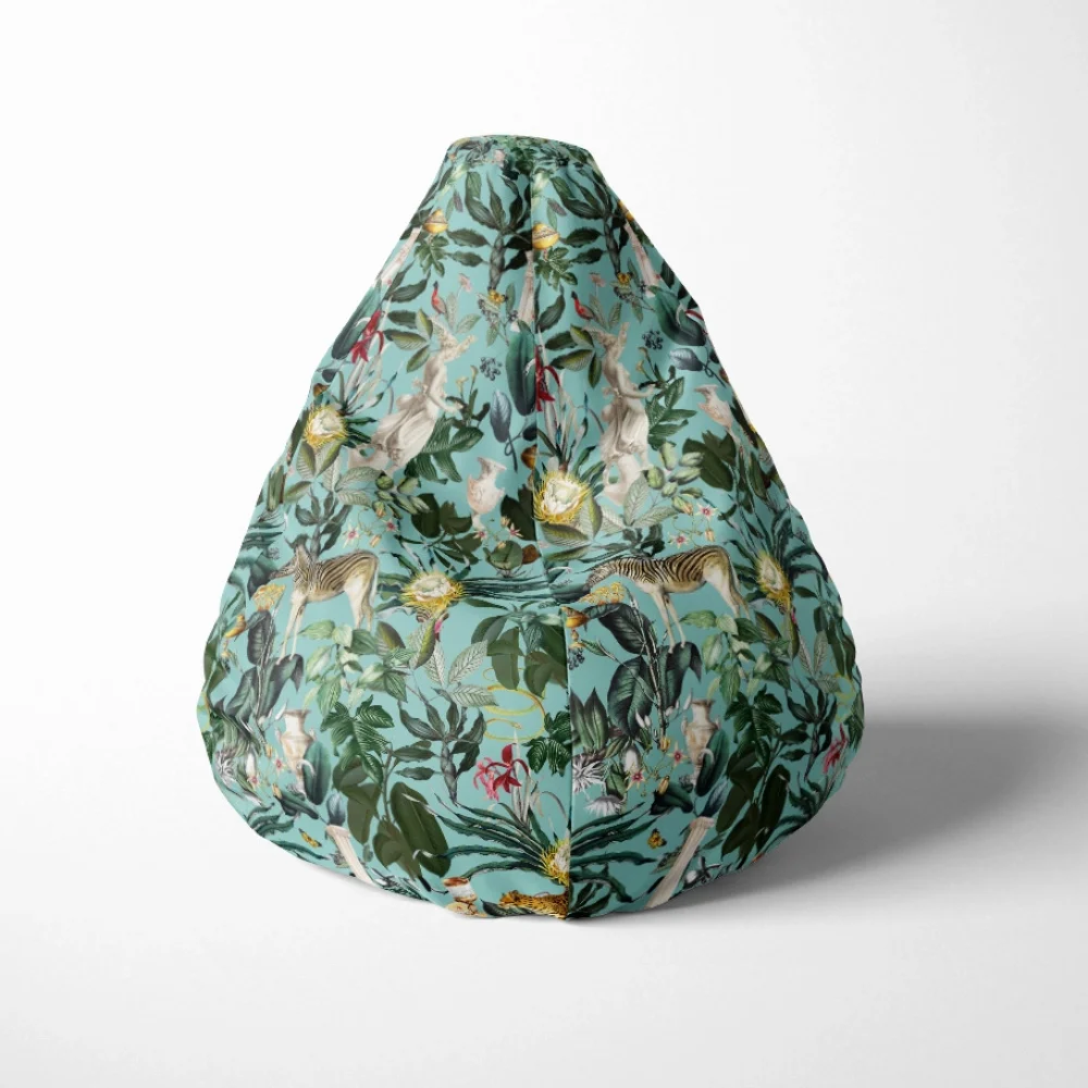 bean bag greek summer turquoise bean bag greek summer turquoise